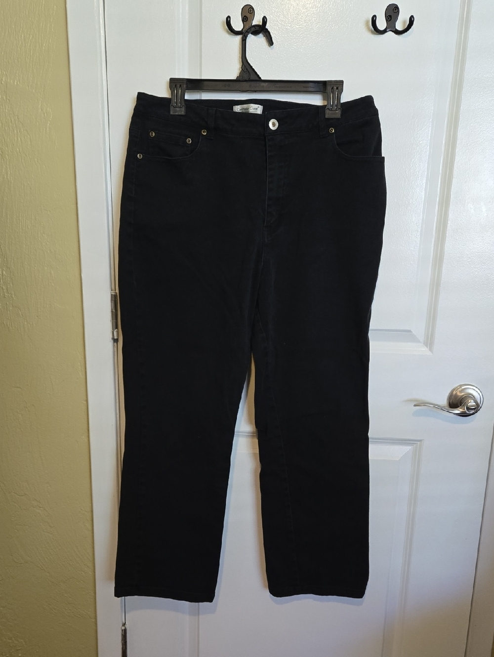 Coldwater Creek Women’s Jeans in Black — Classic Everyday Style